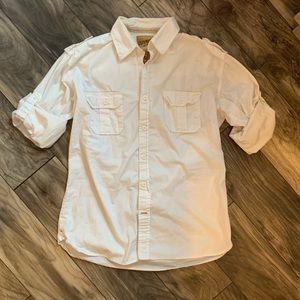 White button up shirt